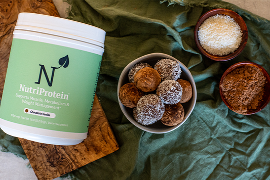 Chocolate Coconut Protein Balls