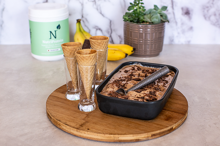 Chocolate Banana Nice Cream