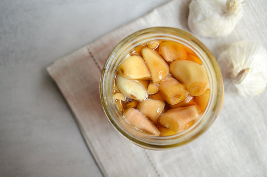 Fermented Honey Garlic