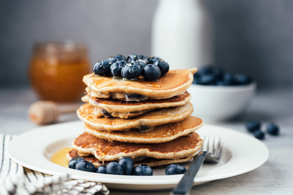 Gut-Supporting Blueberry Pancakes