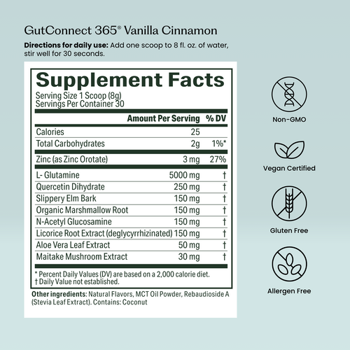 GutConnect 365® - Vanilla Cinnamon